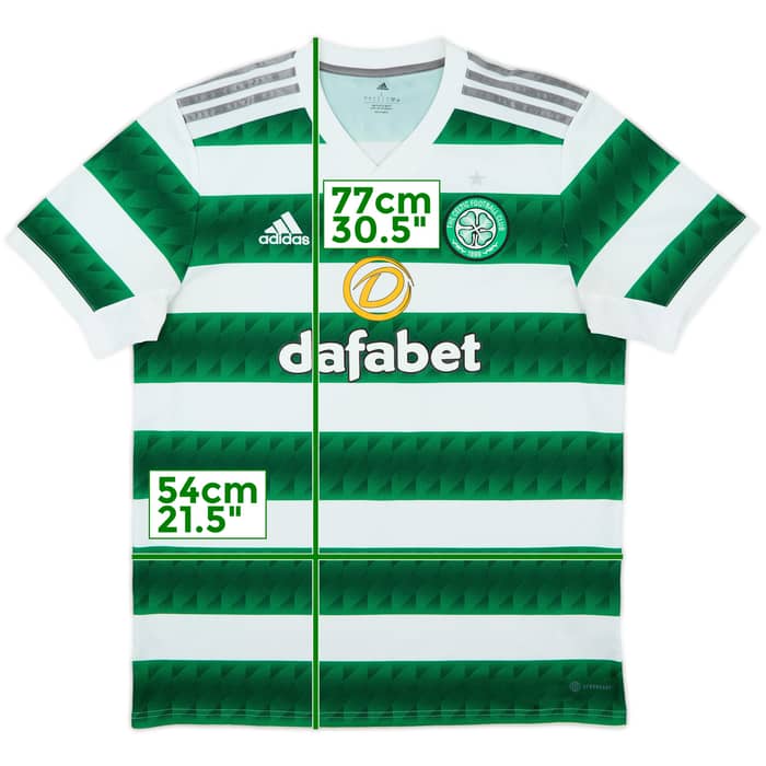 2022-23 Celtic Home Shirt - 7/10 - (L)