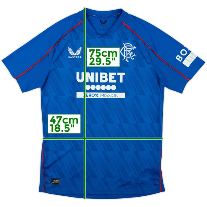 2020-21 Rangers Home Shirt - 10/10 - (S)