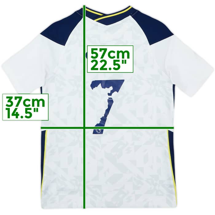2020-21 Tottenham Home Shirt Son #7 - 3/10 - (M.Boys)