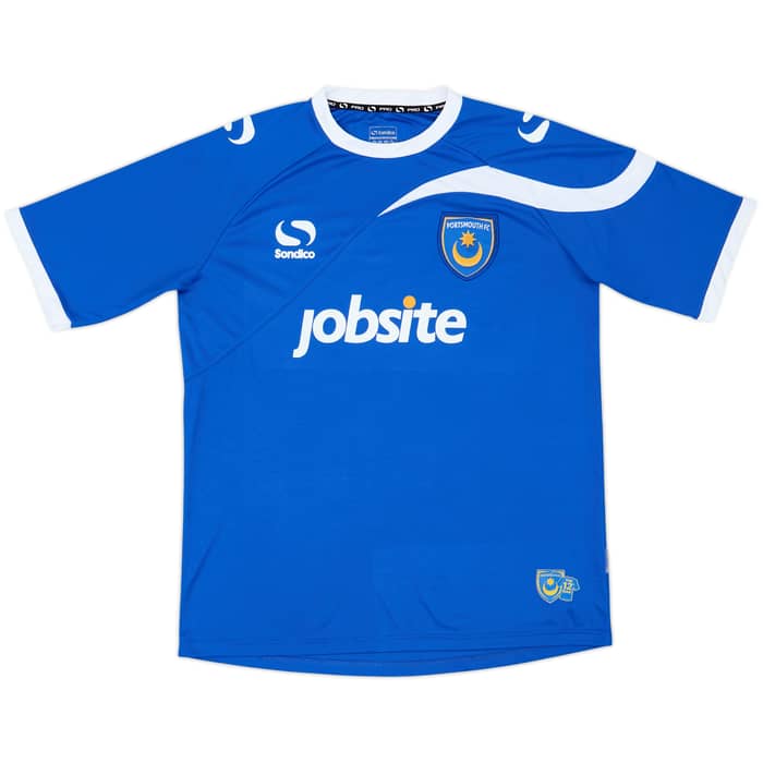 2013-14 Portsmouth Home Shirt - 8/10 - (L)