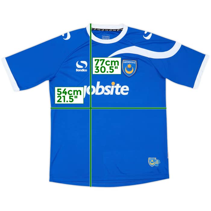 2013-14 Portsmouth Home Shirt - 8/10 - (L)