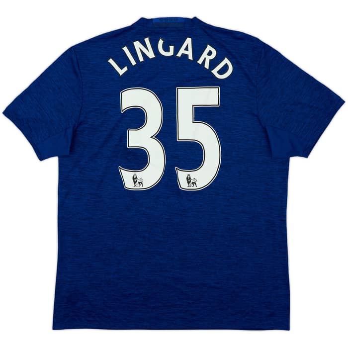 2016-17 Manchester United Away Shirt Lingard #35 - 5/10 - (XL)