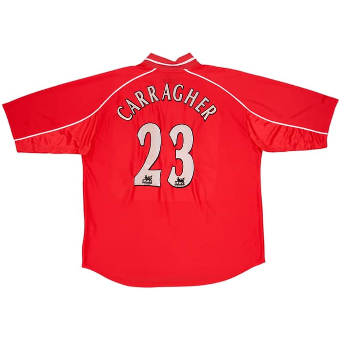 2000-02 Liverpool Home Shirt Carragher #23 - 6/10 - (XL)