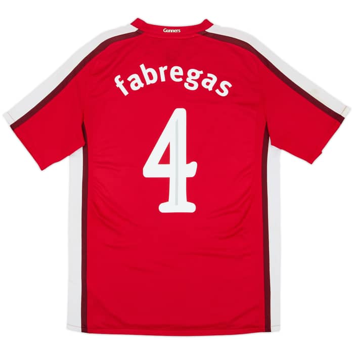 2008-10 Arsenal Camiseta Local Fabregas #4 - 7/10 - (M)