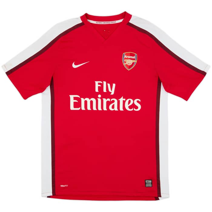 2008-10 Arsenal Camiseta Local Fabregas #4 - 7/10 - (M)