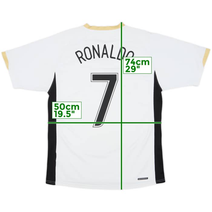 2006-08 Manchester United Away Shirt Ronaldo #7 - 5/10 - (L)