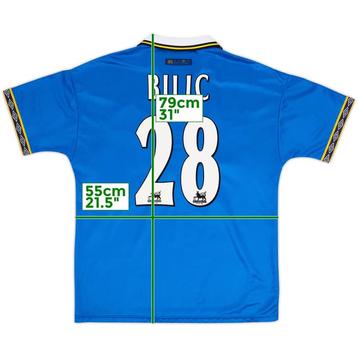1997-99 Everton Home Shirt Bilic #28 - 8/10 - (L)