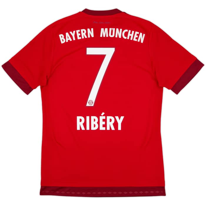 2015-16 Bayern Munich Home Shirt Ribery #7 - 10/10 - (S)