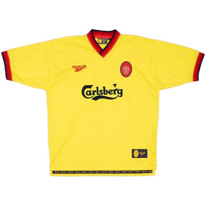1997-99 Liverpool Camiseta Visitante Redknapp #11 - 8/10 - (L)