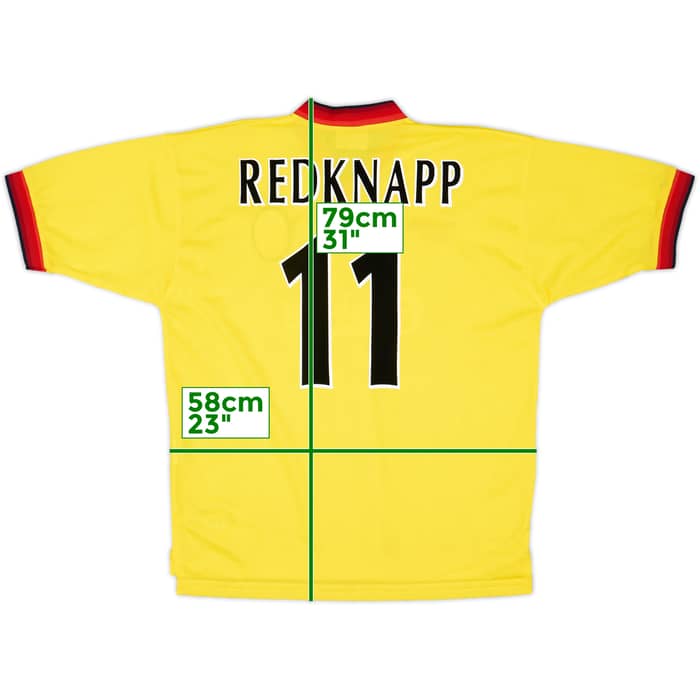 1997-99 Liverpool Camiseta Visitante Redknapp #11 - 8/10 - (L)