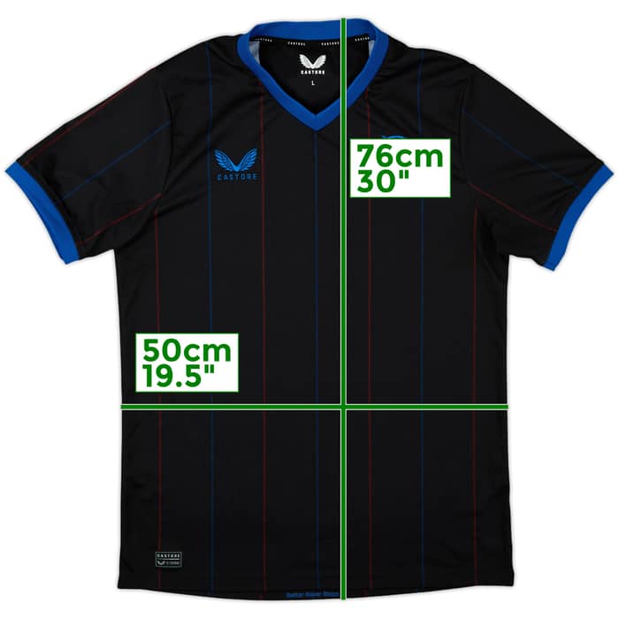 2022-23 Rangers Fourth Shirt - 9/10 - (L)
