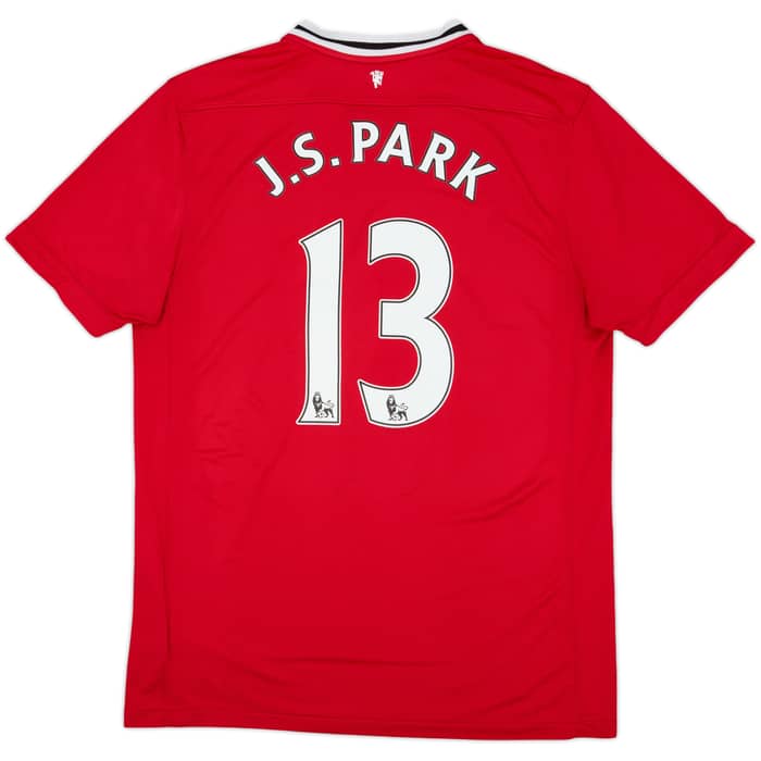 2010-11 Manchester United Home Shirt J.S.Park #13 - 7/10 - (L)