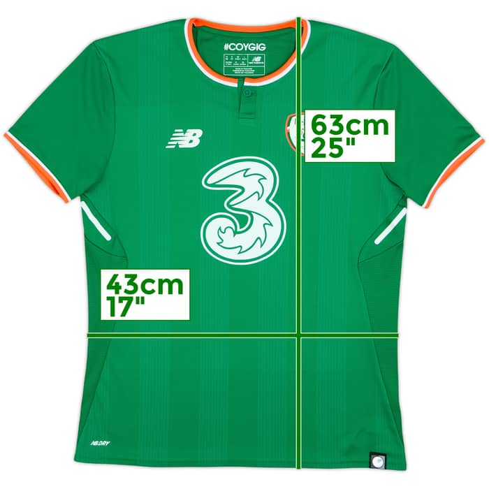 2017-18 Ireland Home Shirt - 8/10 - (Women's M)