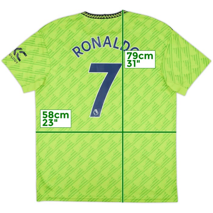 2022-23 Manchester United Third Shirt Ronaldo #7 - 8/10 - (XL)