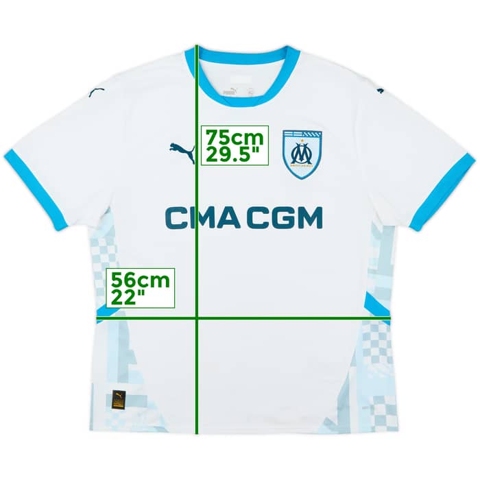 Camiseta de local del Olympique Marseille 2024-25 - 6/10 - (XL)