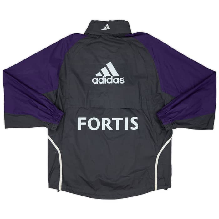 2000-01 Anderlecht adidas Hooded Rain Jacket - 4/10 - (M)
