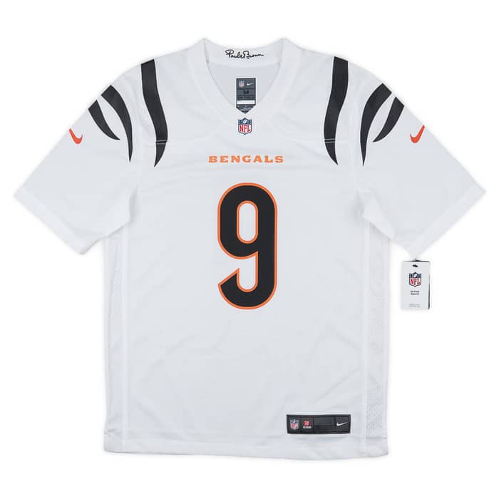 2021-23 Cincinnati Bengals Burrow #9 Nike Game Jersey (Away) 3XL - W/Tags