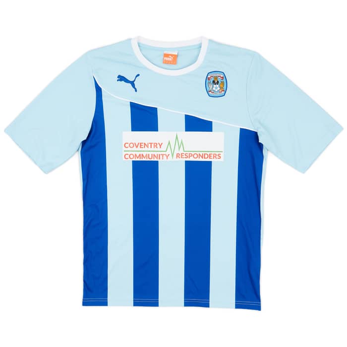 2014-15 Coventry Match Issue League Cup Home Shirt Miller #15