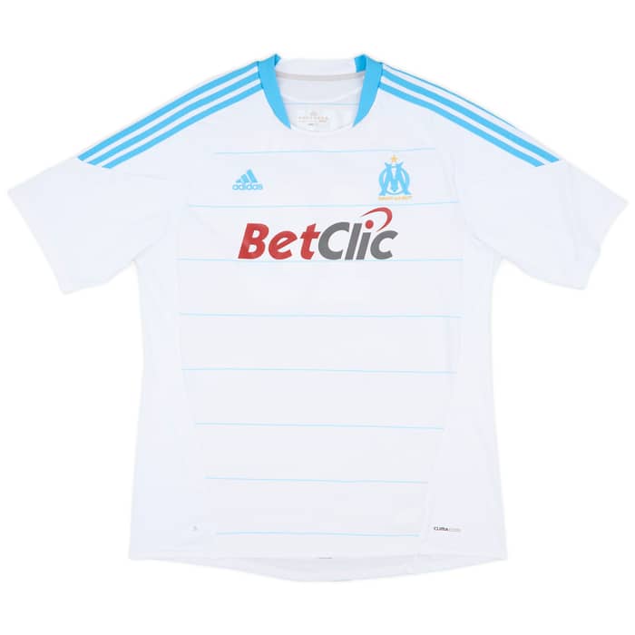 2010-11 Olympique Marseille Home Shirt Gignac #10 - 8/10 - (XL)