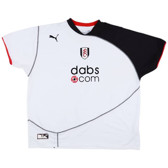 2004-05 Fulham Home Shirt Saha #8 - 9/10 - (3XL)