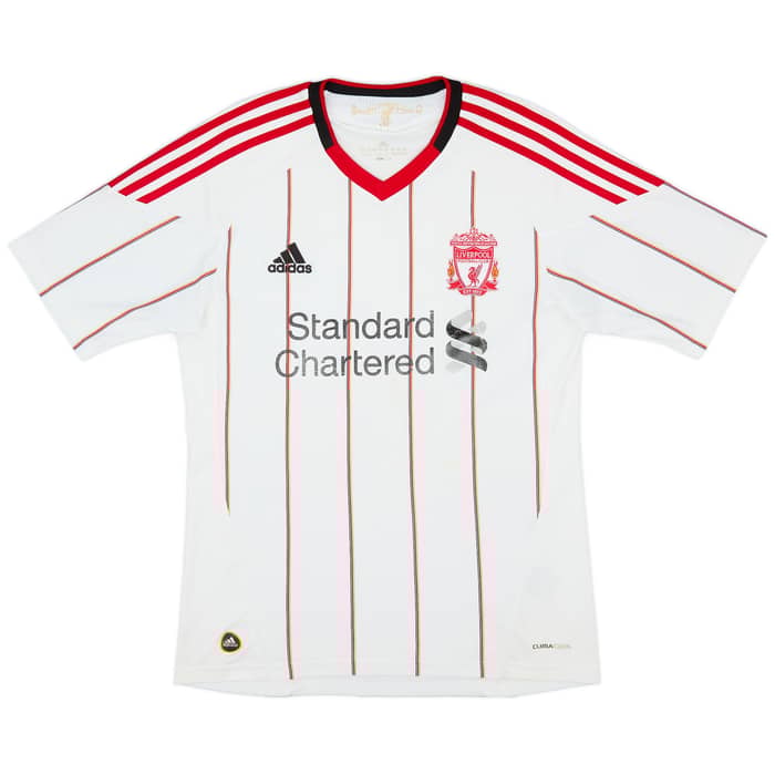 2010-11 Liverpool Away Shirt Gerrard #8 - 6/10 - (S)