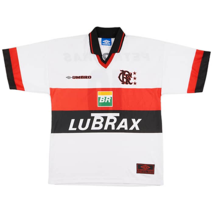 1999 Flamengo Away Shirt #10 (Iranildo)- 8/10 - (M)