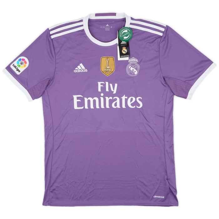 2016-17 Real Madrid Away Shirt James #10 (M)
