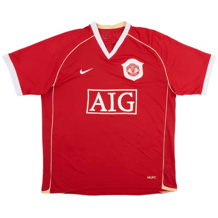 2006-07 Manchester United Home Shirt Rooney #8 - 6/10 - (L)