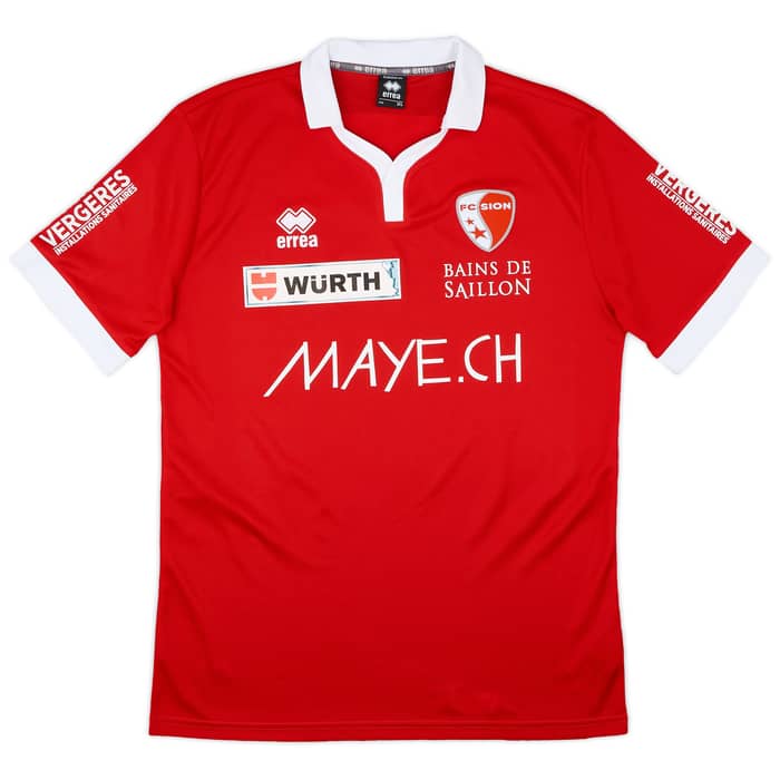 2015-16 FC Sion Home Shirt - 9/10 - (XL)