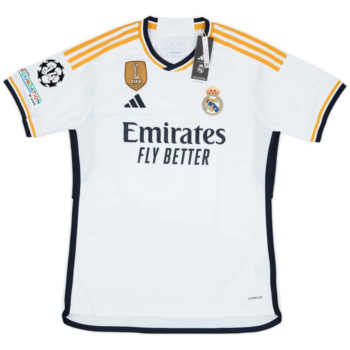 2023-24 Real Madrid Home Shirt Tchouameni #18 (M)