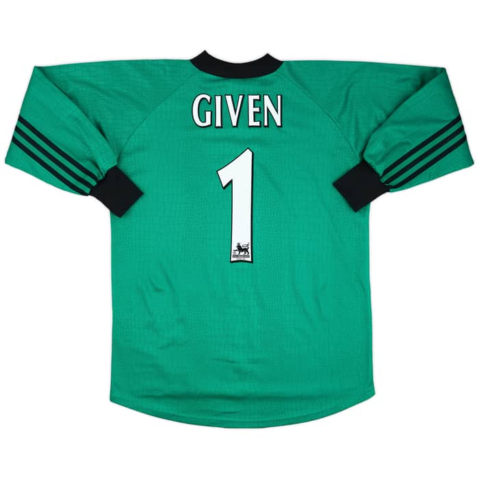 1997-98 Newcastle GK Shirt Given #1 - 9/10 - (M)