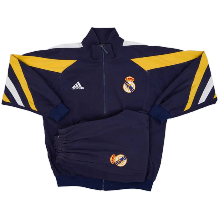 1998-99 Real Madrid adidas Tracksuit - 7/10 - (M/L)