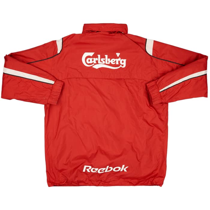 2002-03 Liverpool Reebok Hooded Rain Jacket - 6/10 - (L)