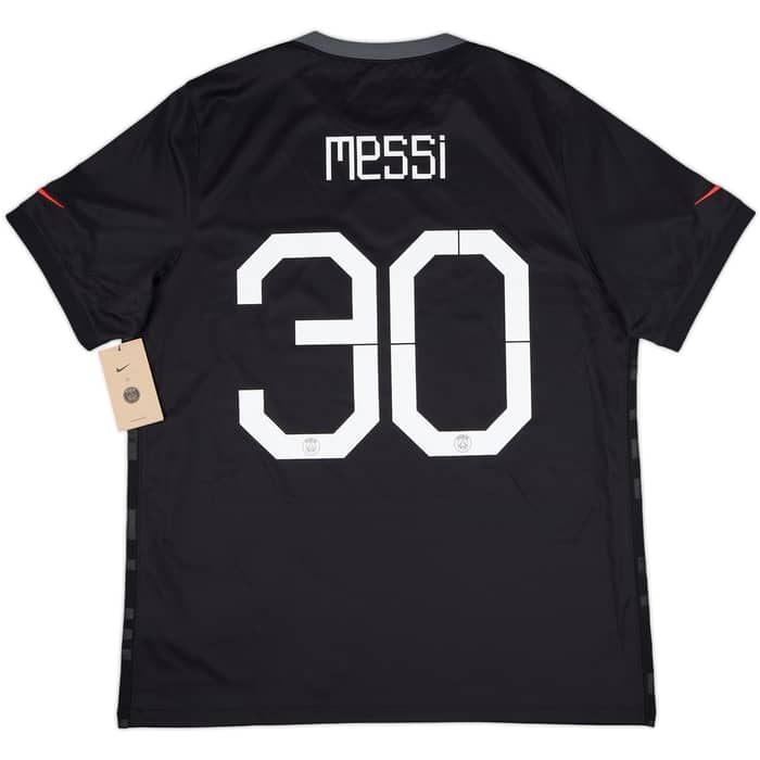 2021-22 Paris Saint-Germain Third Shirt Messi #30 (XL)