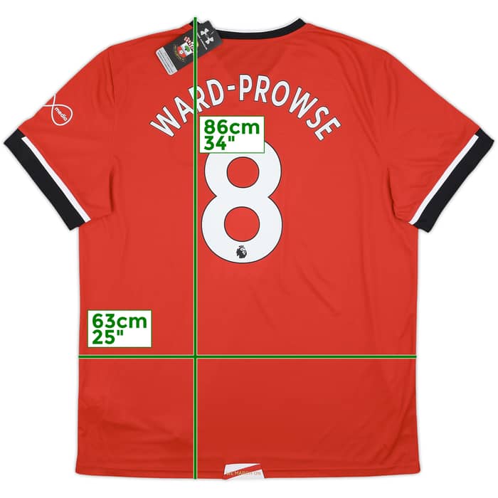 2020-21 Southampton Home Shirt Ward-Prowse #8 (XXL)