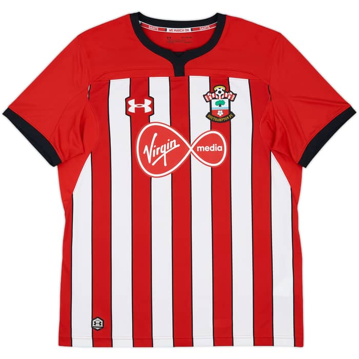 2018-19 Southampton Home Shirt Yoshida #3 - 10/10 - (XL)