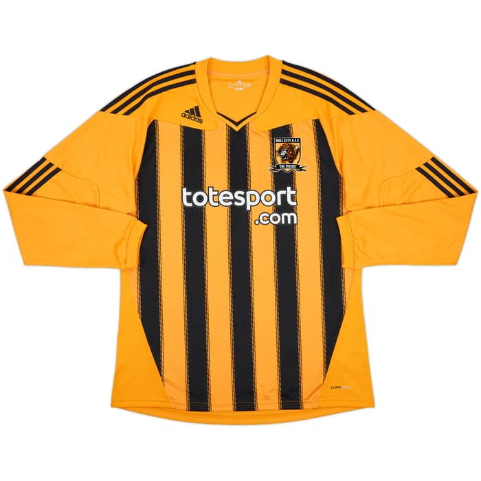 2010-11 Hull City Home L/S Shirt - 10/10 - (XL)