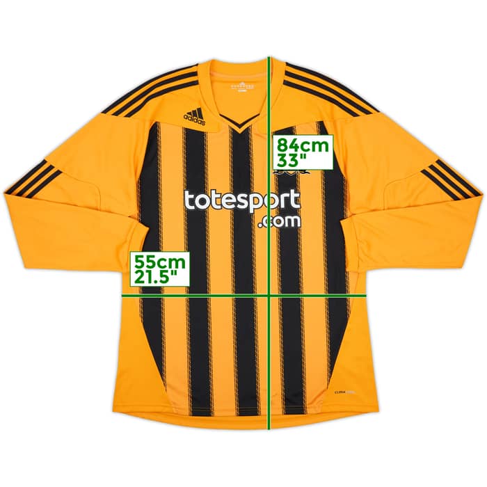 2010-11 Hull City Home L/S Shirt - 10/10 - (XL)
