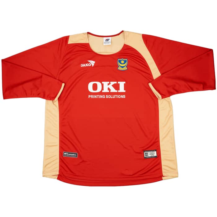 2005-06 Portsmouth Away L/S Shirt Todorov #9 - 9/10 - (XXL)