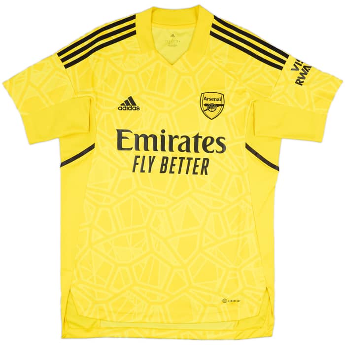 2022-23 Arsenal GK S/S Shirt - 8/10 - (L)