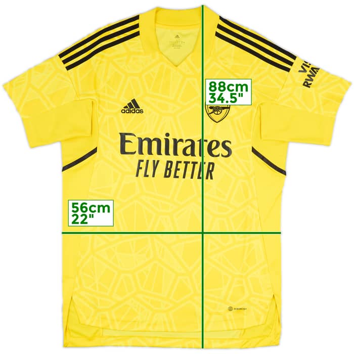 2022-23 Arsenal GK S/S Shirt - 8/10 - (L)