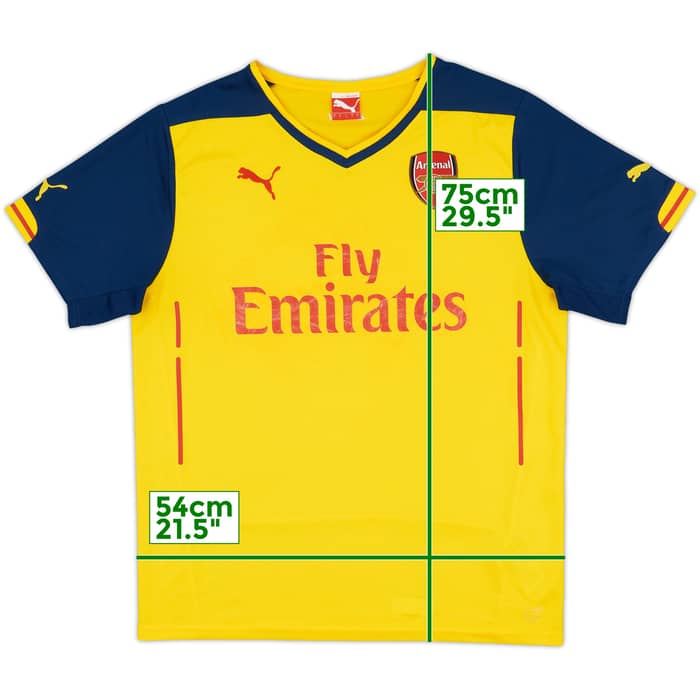 2014-15 Arsenal Away Shirt - 5/10 - (L)