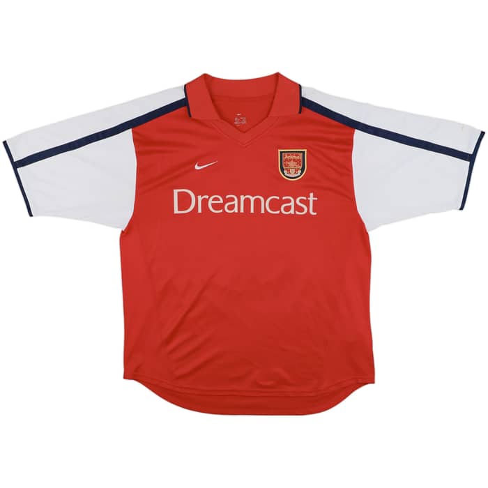 2000-02 Arsenal Home Shirt Henry #14 - 8/10 - (L)
