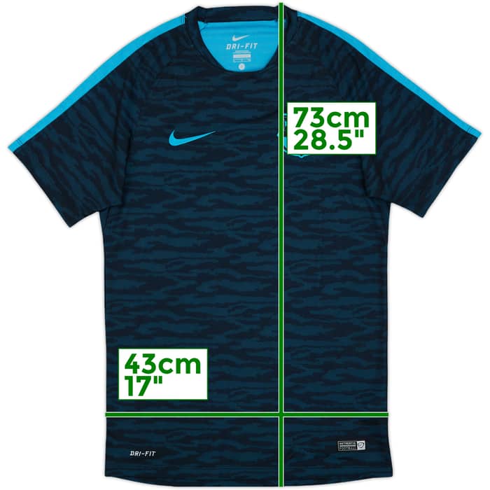 2015-16 Barcelona Nike Training Shirt - 8/10 - (S)
