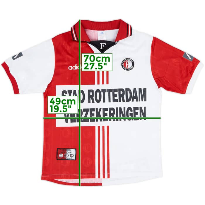1997-98 Feyenoord Home Shirt - 8/10 - (XL.Boys)