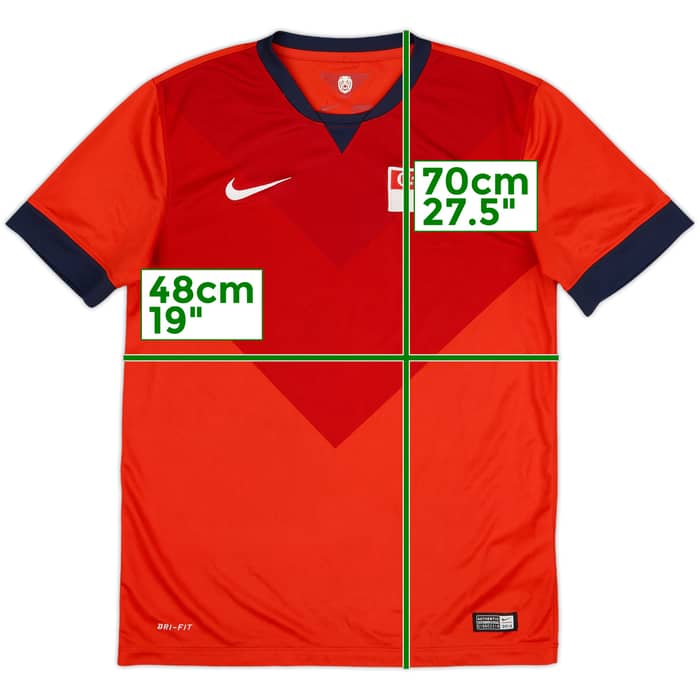 2014 Singapore Home Shirt - 6/10 - (S)