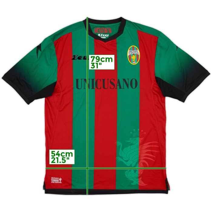 2017-18 Ternana Home Shirt - 10/10 - (XXL)