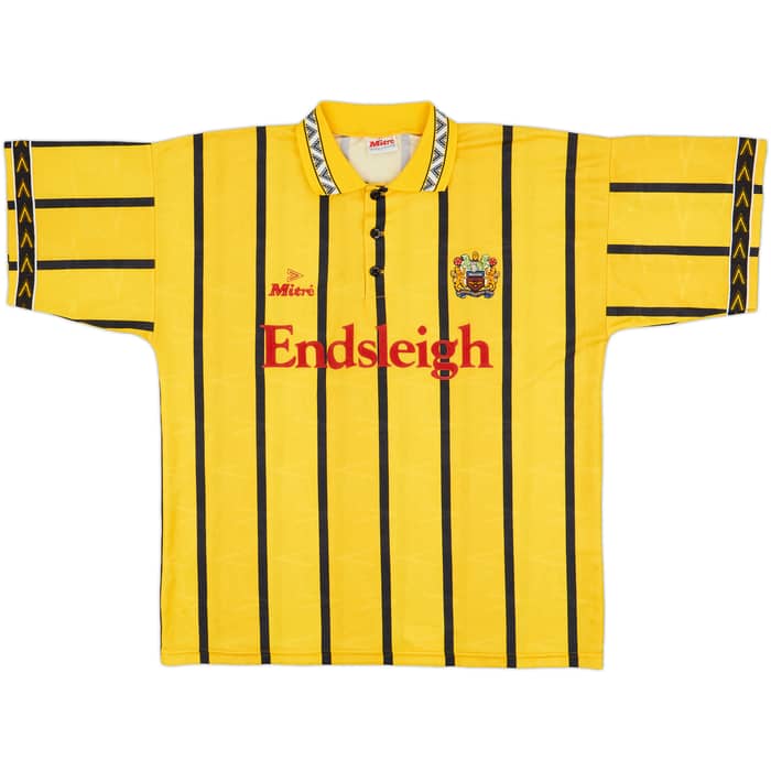 1993-95 Burnley Away Shirt - 8/10 - (XL)