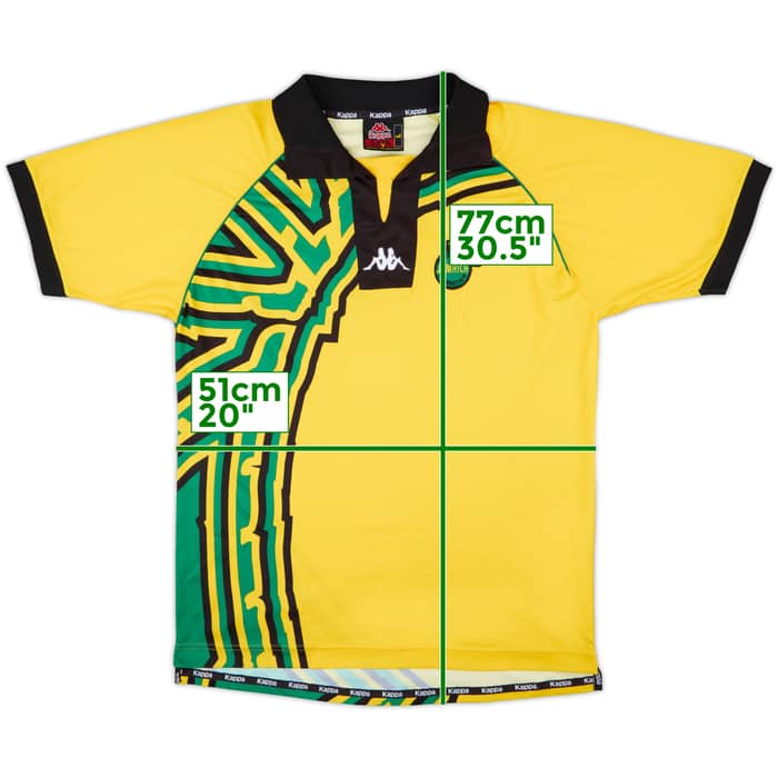 1998-00 Jamaica Home Shirt - 9/10 - (L)