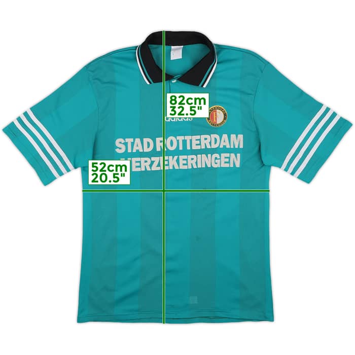 1995-96 Feyenoord Away Shirt - 9/10 - (XL)